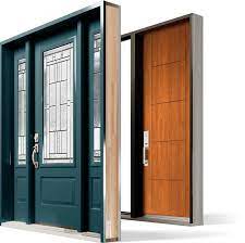 entry doors steel and fibreglass