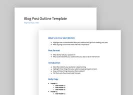 Outline examples, project outline and speech outline examples shown in the page further show how a format of a standard outline looks like. How To Write The Best Blog Posts That Get Tons Of Traffic Coschedule