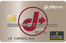 They make things so easy to do all my credit needs online. Credit Cards Special Financing Available Jiffy Lube