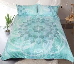 Sterling Lotus Cotton Bed Sheet Size