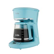 Keep reading for the easiest way to clean your mr. Mr Coffee 12 Cup Programmable Coffeemaker Arctic Blue Brew Now Or Later Walmart Com Walmart Com