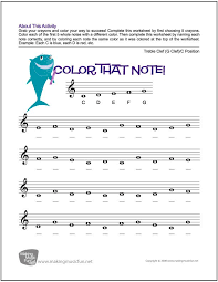 All the sheet music you want in one place. Color That Note Free Note Name Worksheet Treble Clef C Position Digital Print Music Theory Worksheets Music Lessons For Kids Music Theory For Beginners