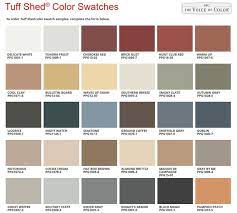Tuff Shed Paint Swatches Selecting A