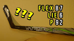 Buying A Hockey Stick Size Lie Flex Profile Beginners Intro