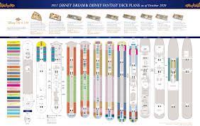 deck plans disney dream disney