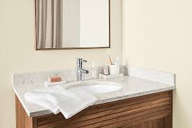 It not only holds the sink, but it also provides valuable storage. Design Your Own Modern Vanity