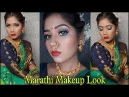 marathi makeup look maharashtrian