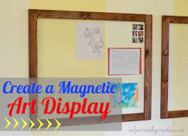 Magnetic Wall For Kid S Art Display