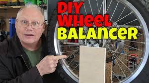 making a diy motorcycle wheel balancer