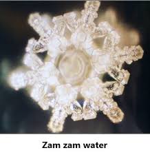 Image result for zam zam water molecule