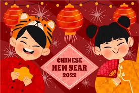 Free Vector | Hand drawn chinese new year background