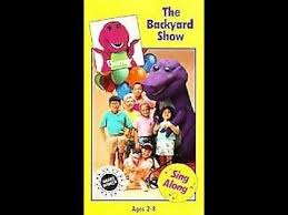 New release dates episodes barney and the backyard gang. Barney The Backyard Show Full 1992 Barney Home Video Vhs Youtube