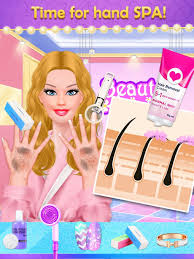 beauty makeover games salon spa games