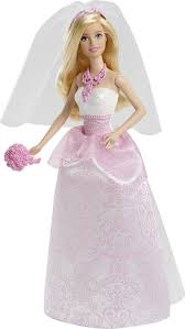 barbie bride doll in fairytale wedding