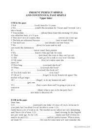 Present Perfect simple, continuous,…: English ESL worksheets pdf & doc