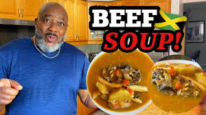 how to make jamaican beef soup deddy