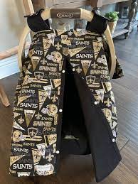 Baby Car Seat Covers New Orleans Saints