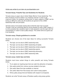 leadership traits skills essay calam o tornado essay powerful tips calam o tornado essay powerful tips and guidelines for students
