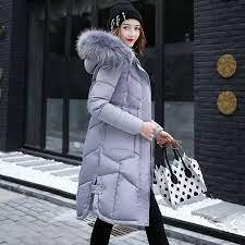 retail top class women warm winter coat