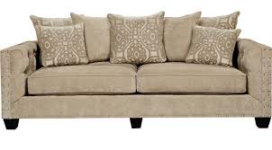 Sidney Road Taupe Grayish Brown Sofa