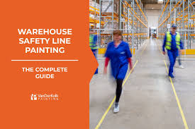 warehouse safety line painting guide