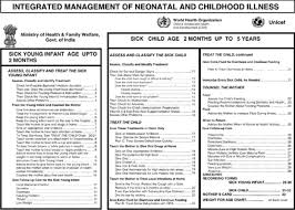 India Integrated Management Of Neonatal And Childhood