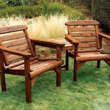 The pure beauty of having rustic outdoor furniture is to create an entire space and perfect getaway with elegance. Wooden Garden Furniture Simply Wood