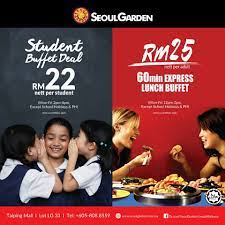 Kimchi and choice of beef or pork. Great Promotion From Seoul Garden Seoul Garden Malaysia Facebook