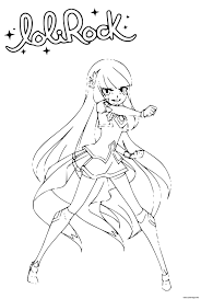 This time we are giving the lolirock fans something to be excited about! Princess Lolirock Coloring Pages Novocom Top
