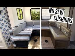 How To Recover Rv Dinette Cushions