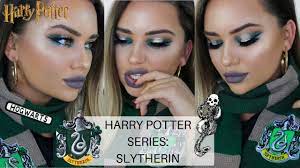 slytherin makeup look harry potter