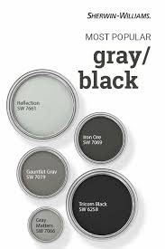 Gray And Black Paint Colors