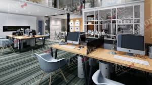 open office interior design zworks 3d