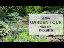 rock garden tour shade garden ideas