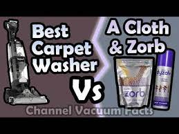 carpet washer or a cloth dyson zorb