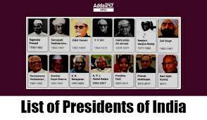 list of presidents of india from 1947