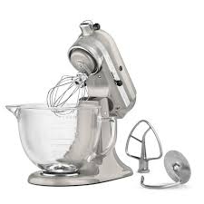 Stand Mixer With Glass Bowl Ksm155gbsr