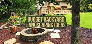 backyard landscaping on a budget