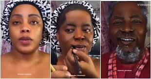 hilarious makeup transformation video