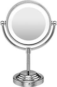 lighted makeup mirror chrome be4r