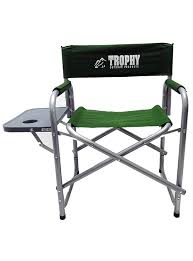 Trophy Angler Directors Chair With Side