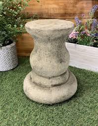Stone Garden Small Round Solid Plinth