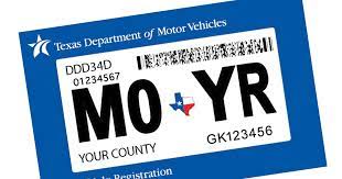 What Does The Vehicle Registration Look Like In Texas gambar png