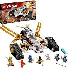 Amazon.com: LEGO NINJAGO Legacy Ultra Sonic Raider 71739 Building Kit with  a Motorcycle, Plane and Collectible Minifigures; New 2021 (725 Pieces) :  Toys & Games