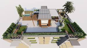 Design Rooftop Garden Backyard Patio