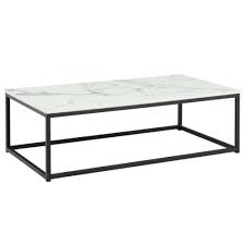 Durable Marble White Coffee Table