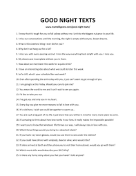 82 best good night messages for her