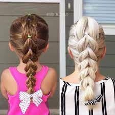 Worn by 'it girls' like kylie jenner and rita ora, cornrows are definitely one of the most popular cool hairstyles for girls this year. 45 Easy Simple Hairstyles For Your Little Girls Easy Girls Hairstyles Simple Braidedhairstyles Hair Styles Kids Hairstyles Toddler Hairstyles Girl