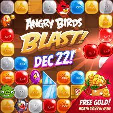 Pre-register for Angry Birds Blast for a free gift!