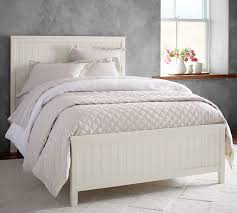 beadboard bed wooden beds pottery barn